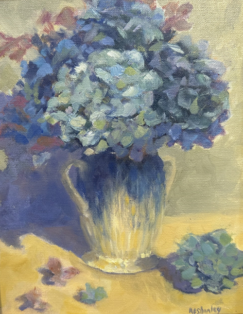 Blue Hydrangeas